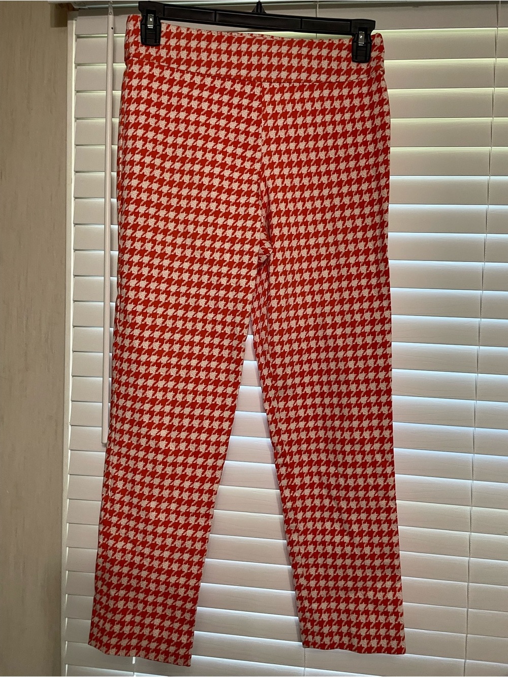 Krazy Larry mini houndstooth pull on pants